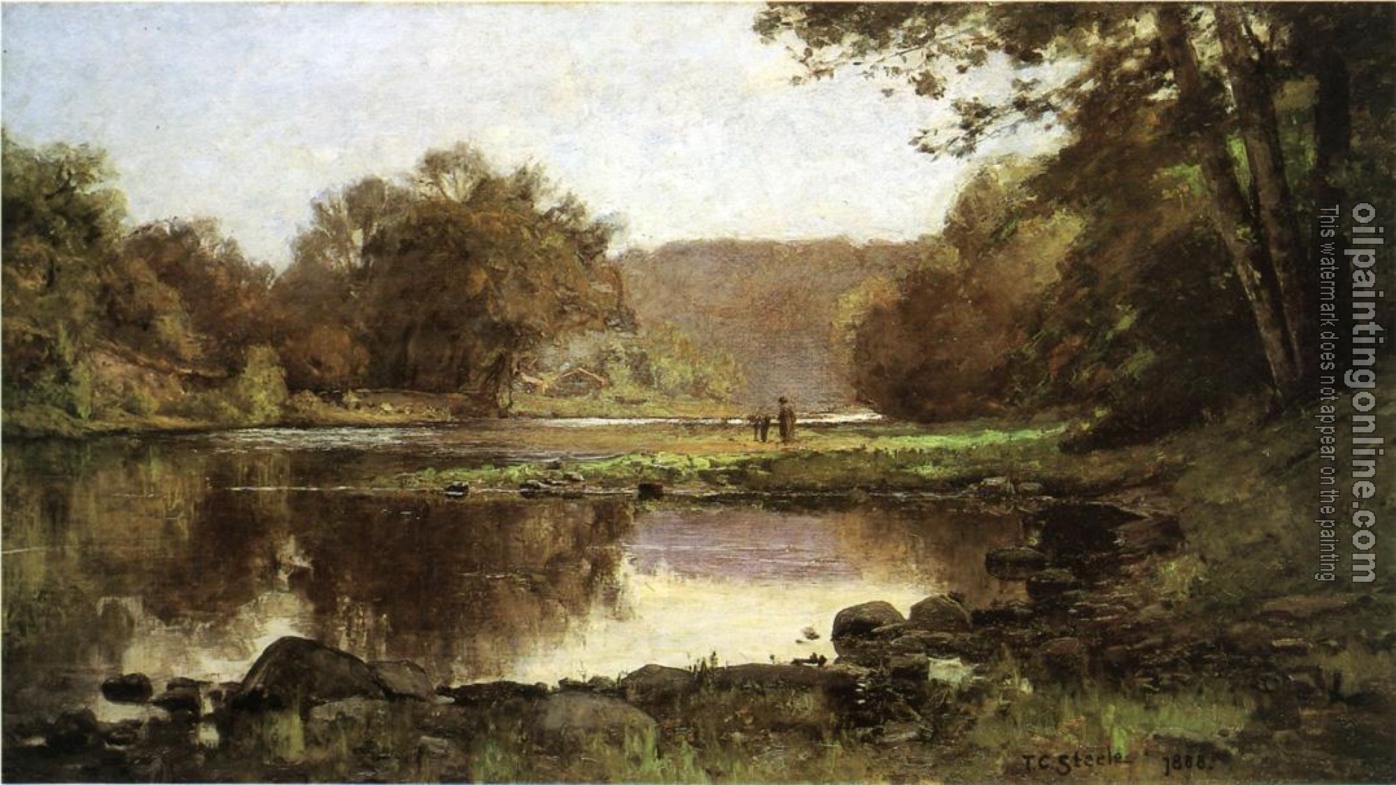 Steele, Theodore Clement - The Creek